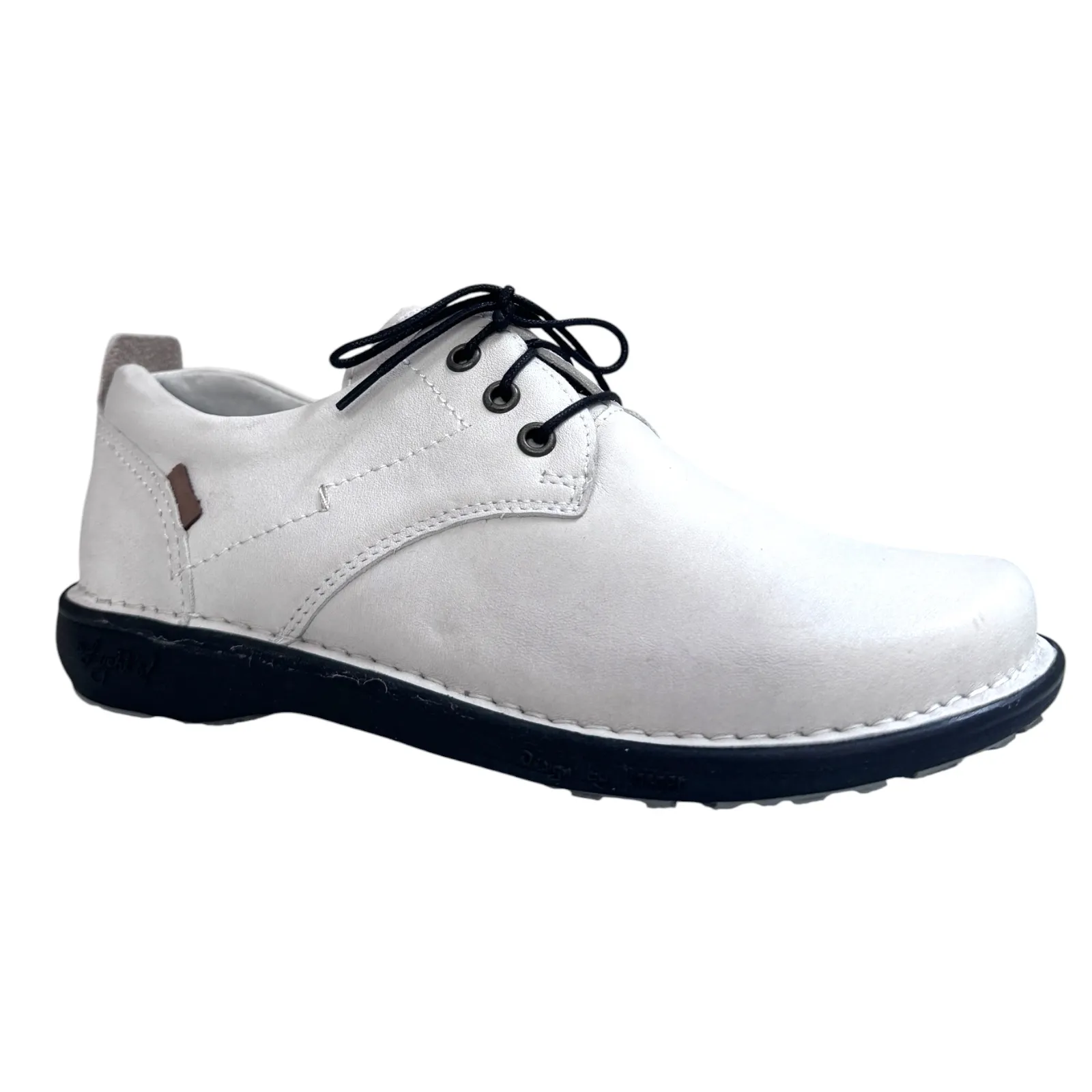 Dámské kožené polobotky Kacper bílé 28456 G 